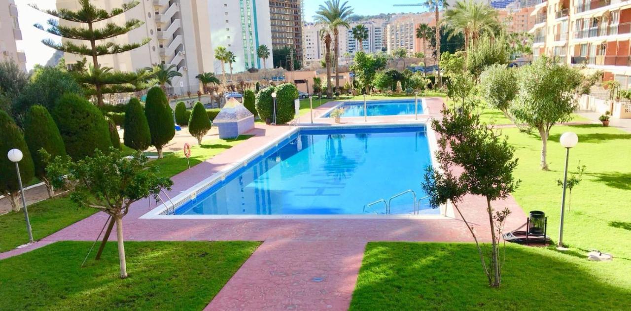 Beach Studio Apartment Hannibal La Cala Finestrat 貝尼多姆 外观 照片